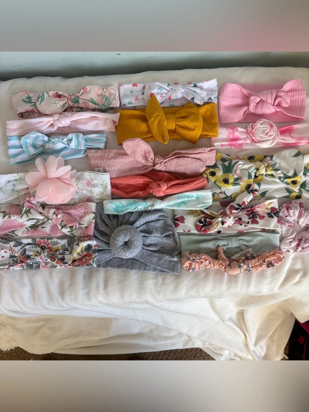 Assorted Baby Toddler Girl Knotted and Bow Headbands